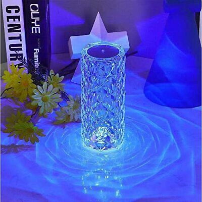 Rechargeable Touch Control Crystal Table Lamp