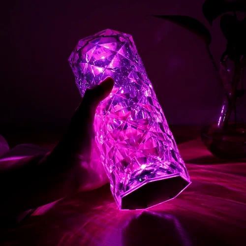 Rechargeable Touch Control Crystal Table Lamp