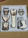 Multi-Function Ladies Epilator, Shaver, Massager, Brush & Callus Remover