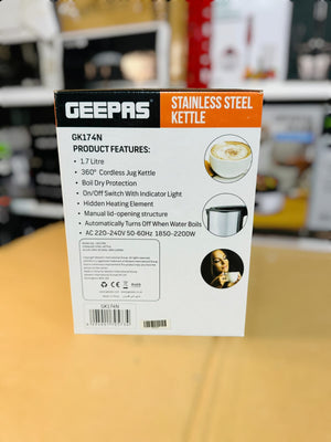 GEEPAS Stainless Steel Electric Kettle GK174N