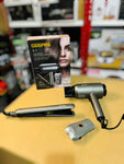 GEEPAS 3 in 1 Hair Dryer, Straightener & Epilator GHF86068