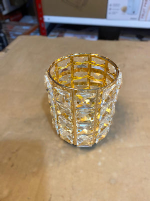 Diamond Golden Brush/Spoon Holder