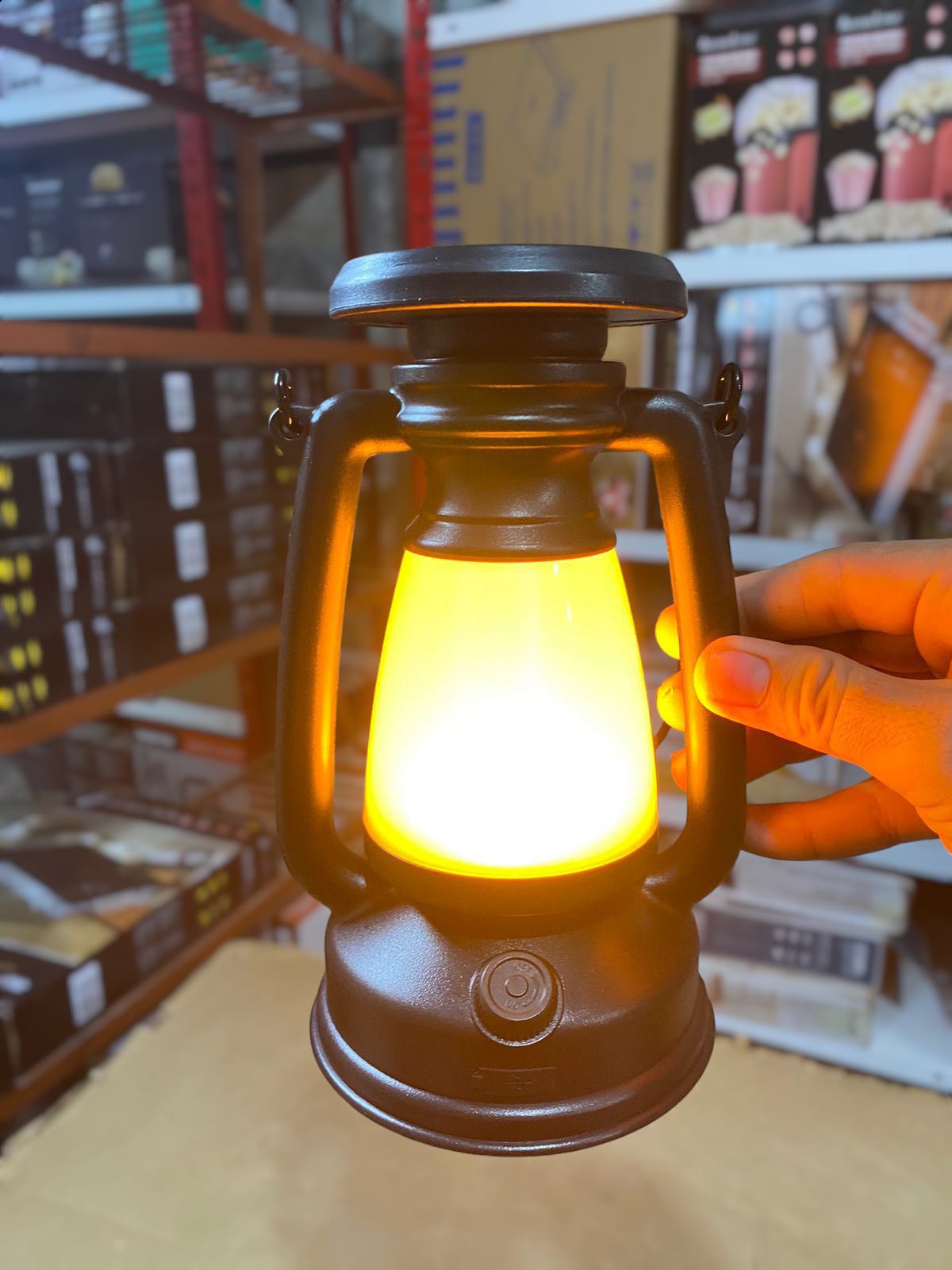 Solar Retro Lamp