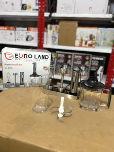 EURO LAND 3 in 1 Hand Blender Set 850W