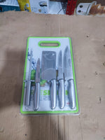 6pcs KOCH MESSER Knives with Cutting Board