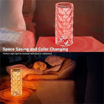 Rechargeable Touch Control Crystal Table Lamp