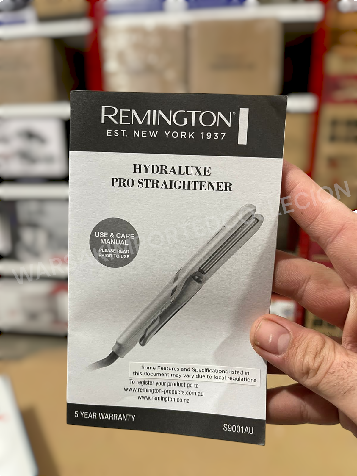 REMINGTON HYDRALUXE PRO S9001CN STRAIGHTENER